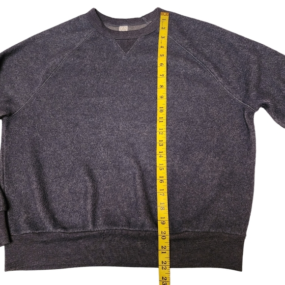 Slate Blue Fleece Sweatshirt - Picture 7 of 9